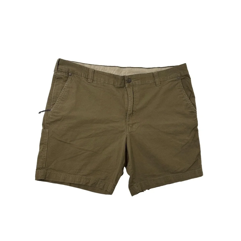 Columbia Mens 40 Khaki Brown Hiking‎ Shorts Stretch Outdoor Fishing Trail 0665